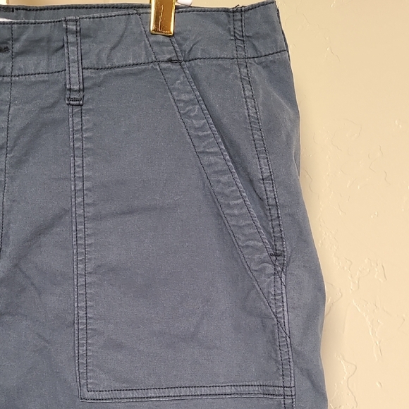 Kensie Women's Cargo Style Navy Blue Cargo Jeans Size 14 - Picture 6 of 11